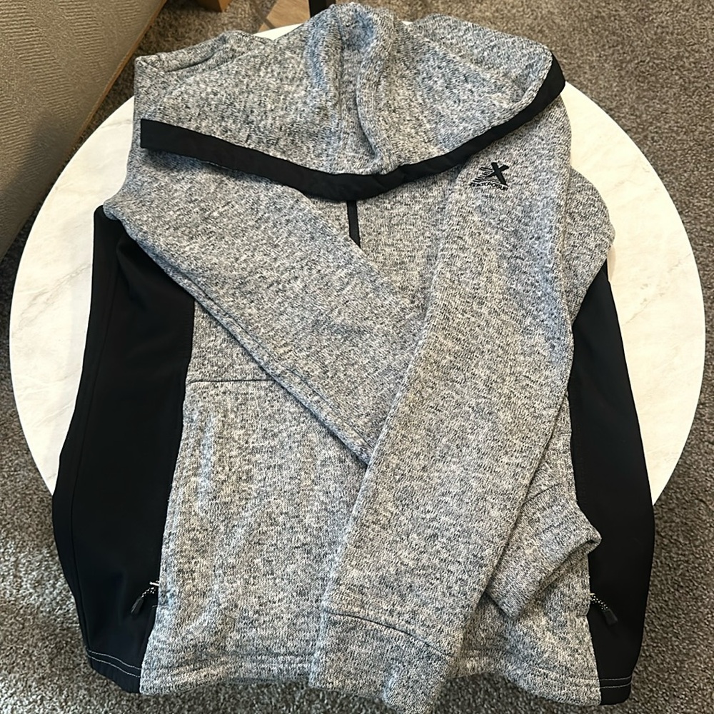 ZeroXPosur Heathered Gray Jacket, Size Medium